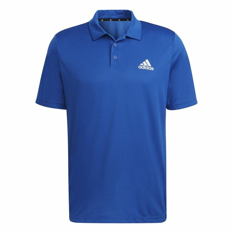 Polo à manches courtes homme Adidas Aeroready Bleu - Acheter à 26,86 € seulement chez Collector's Boutique