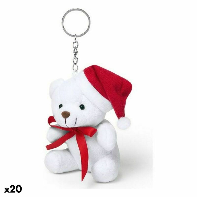 Porte-clés de Noël 145110 Blanc (20 Unités) - Acheter à 33,49 € seulement chez Collector's Boutique