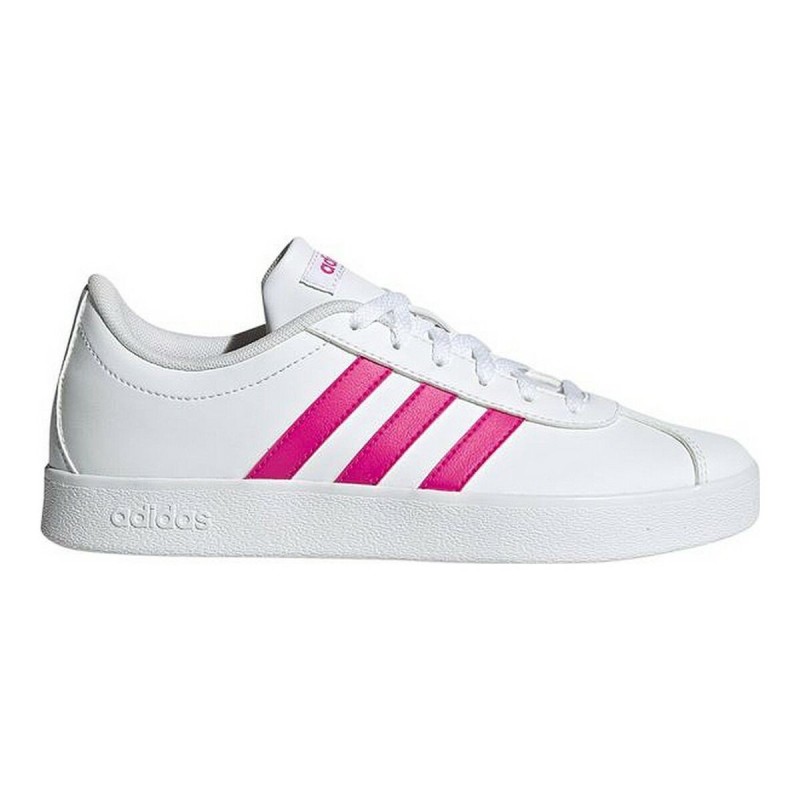 Chaussures de Sport pour Enfants Adidas VL Court 2.0 Blanc - Acheter à 34,42 € seulement chez Collector's Boutique