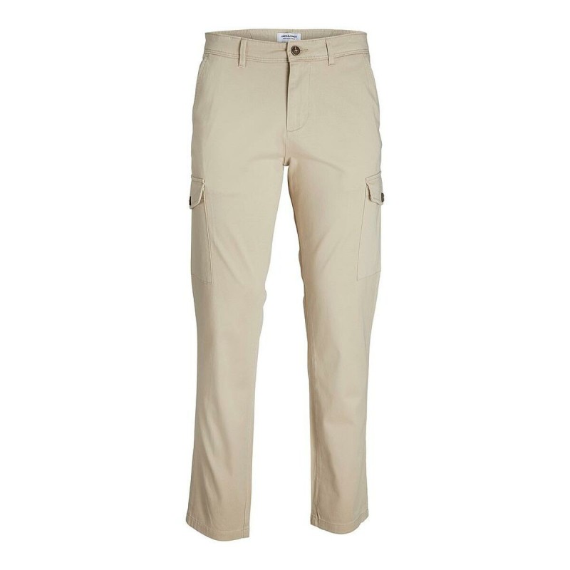 Pantalon JJBOWIE CARGO SA NOOS 12224001 Jack & Jones 32L Beige - Acheter à 31,01 € seulement chez Collector's Boutique