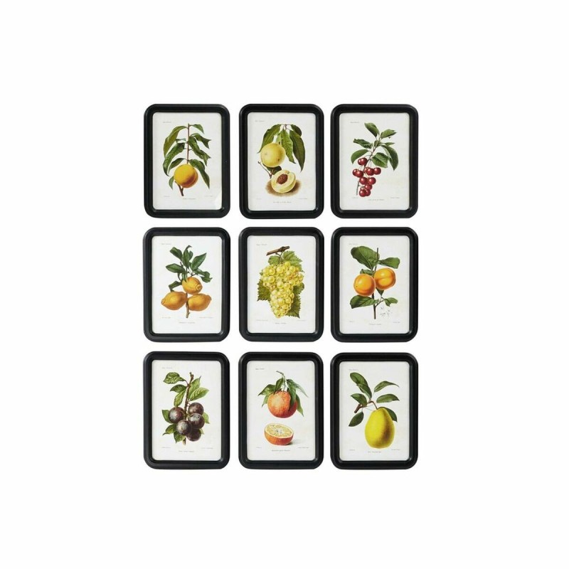 Cadre DKD Home Decor Moderne Fruits (30 x 2 x 40 cm) (9 Unités) - Acheter à 179,56 € seulement chez Collector's Boutique