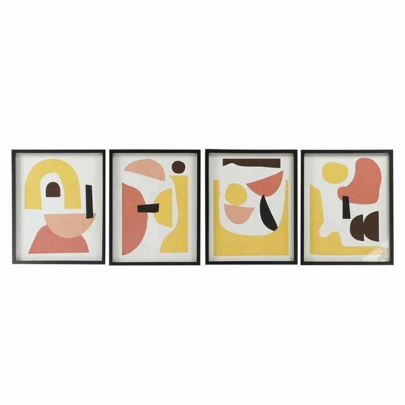 Cadre DKD Home Decor S3017919 Abstrait (40 x 2,5 x 50 cm) (4 Unités) - Acheter à 132,71 € seulement chez Collector's Boutique