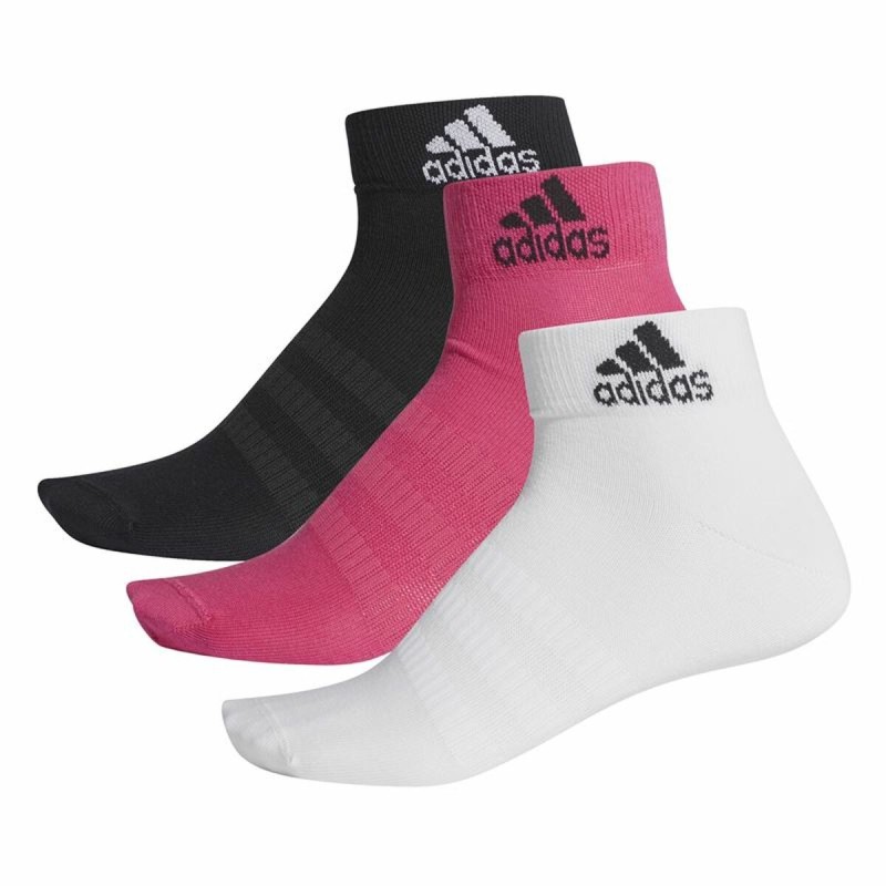 Chaussettes de Sport Adidas Rose Blanc 3 Unités Noir - Acheter à 9,91 € seulement chez Collector's Boutique