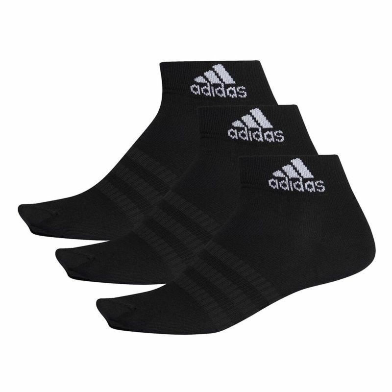 Chaussettes Chevilles Adidas Sportswear 3 paires Noir - Acheter à 10,12 € seulement chez Collector's Boutique