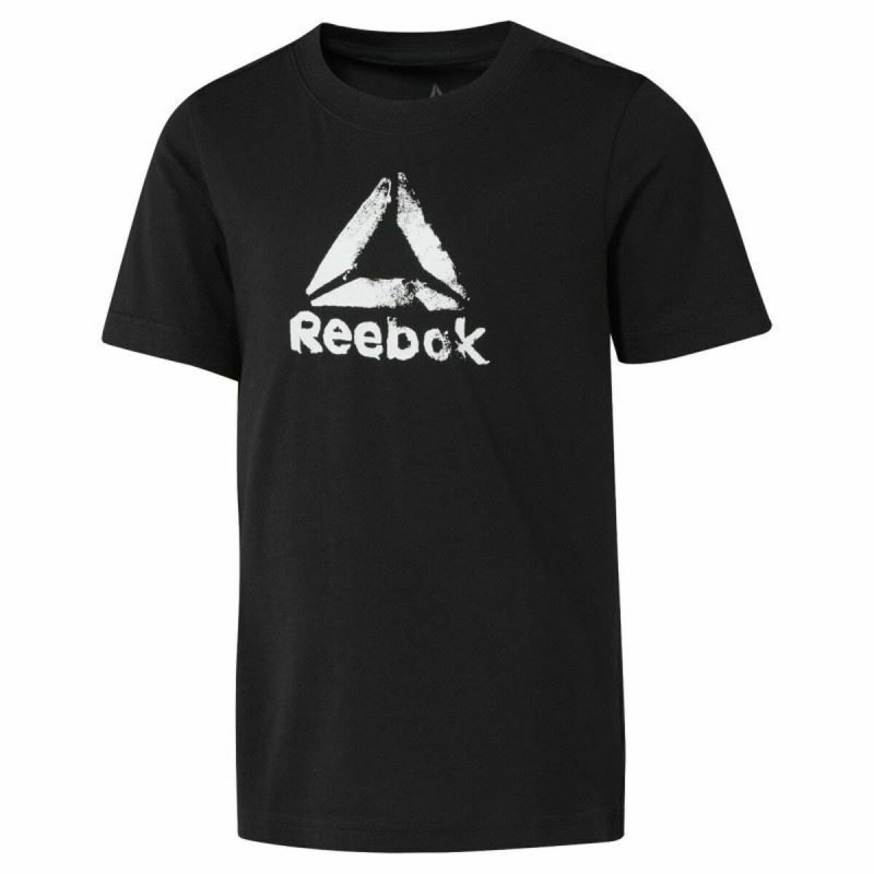 T shirt à manches courtes Reebok B Elem Tee Bas Noir - Acheter à 11,35 € seulement chez Collector's Boutique