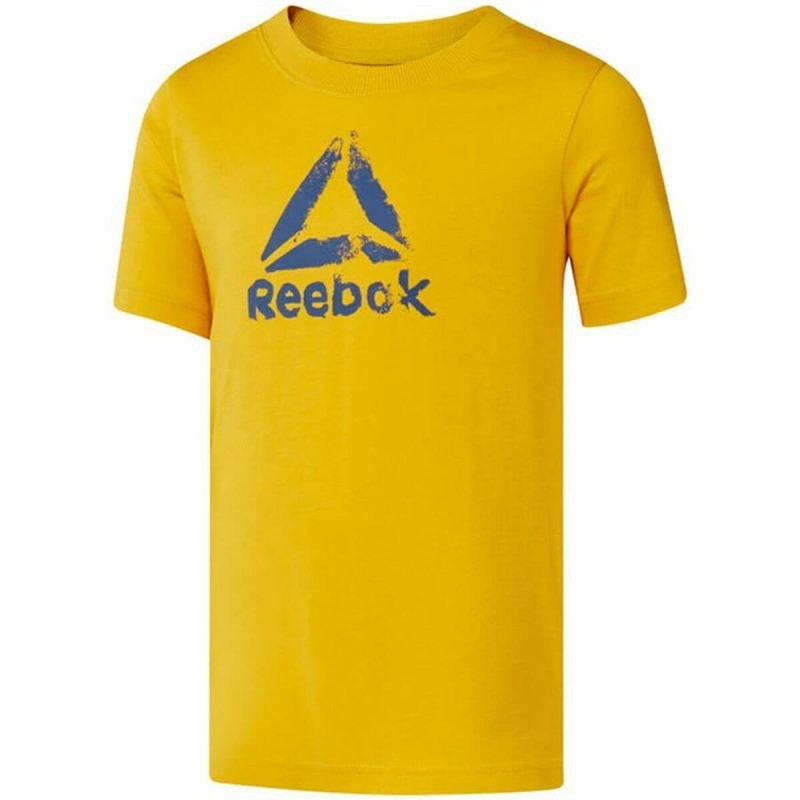 T-shirt à manches courtes enfant Reebok Elemental Jaune - Acheter à 11,35 € seulement chez Collector's Boutique