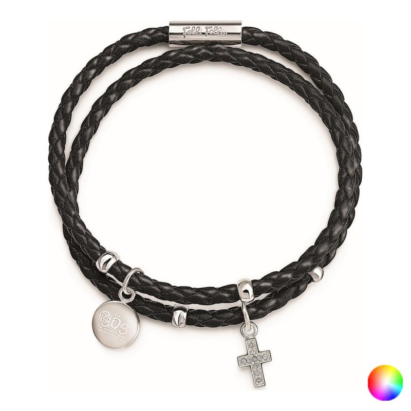 Bracelet Femme Folli Follie 3B14F068 Cuir (16 cm) - Acheter à 19,84 € seulement chez Collector's Boutique