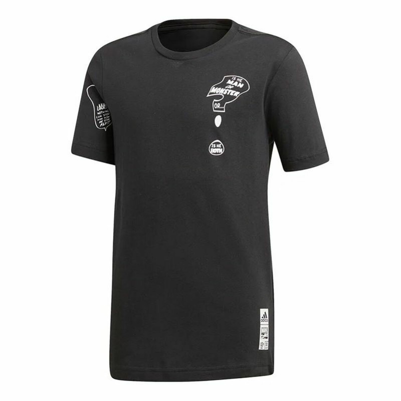 T-shirt à manches courtes enfant Adidas Sportswear Hulk Graphic Noir - Acheter à 17,39 € seulement chez Collector's Boutique