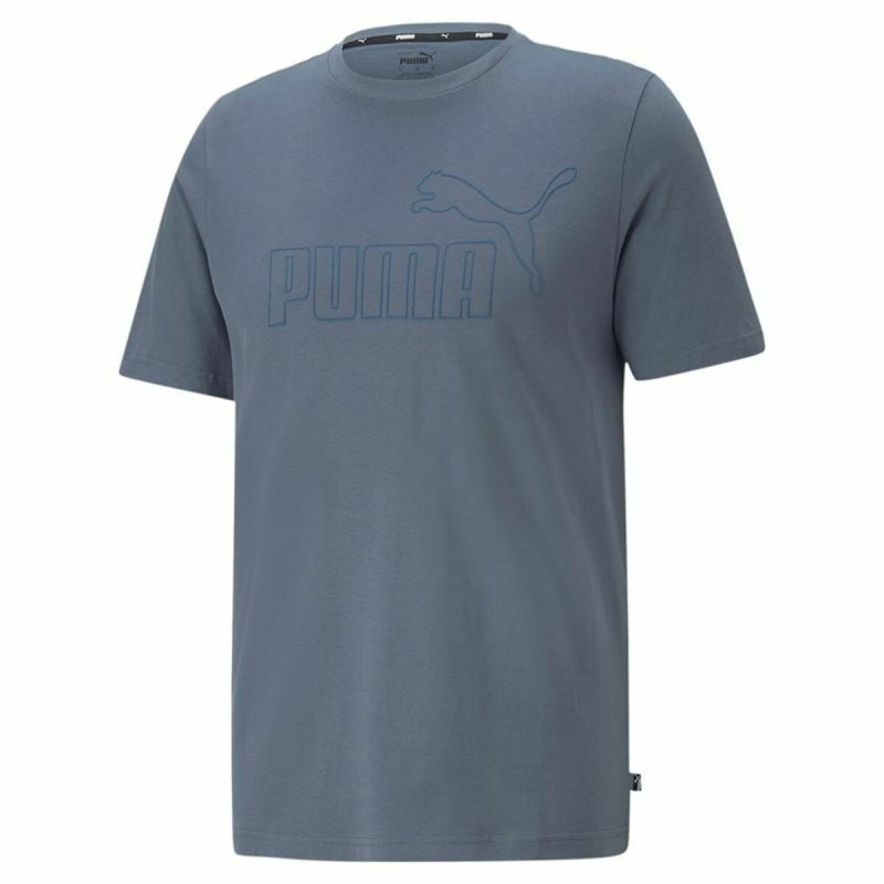 T-shirt à manches courtes homme Puma Essentials Elevated Bleu - Acheter à 20,34 € seulement chez Collector's Boutique