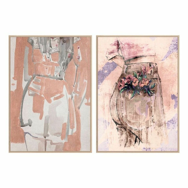 Cadre DKD Home Decor Femme (83 x 4,5 x 123 cm) (2 Unités) - Acheter à 122,29 € seulement chez Collector's Boutique