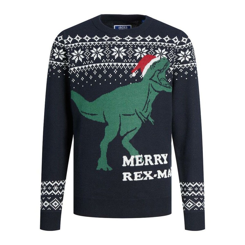 Pull unisex Jack & Jones T REX Blue marine - Acheter à 23,81 € seulement chez Collector's Boutique