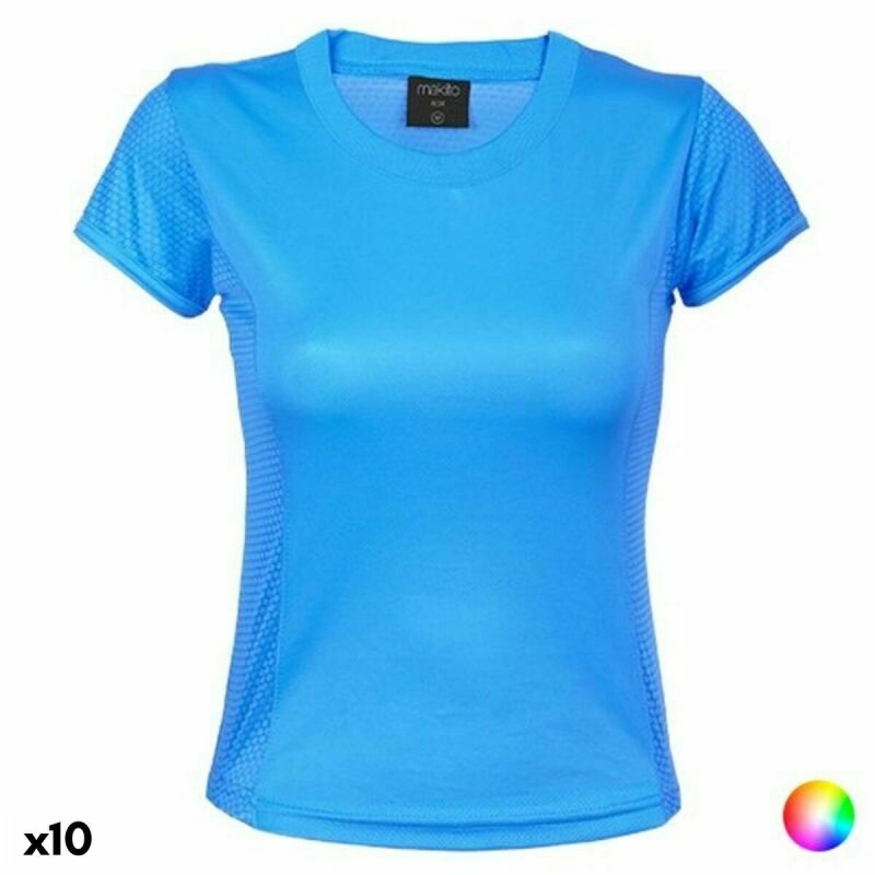 T-shirt à manches courtes femme UBOT 145248 (10 Unités) - Acheter à 26,27 € seulement chez Collector's Boutique