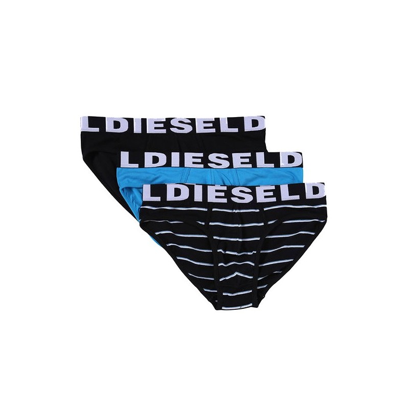 Slip pour Homme Diesel 00SH05-0PAPV-191 (Pack de 3) - Acheter à 30,40 € seulement chez Collector's Boutique