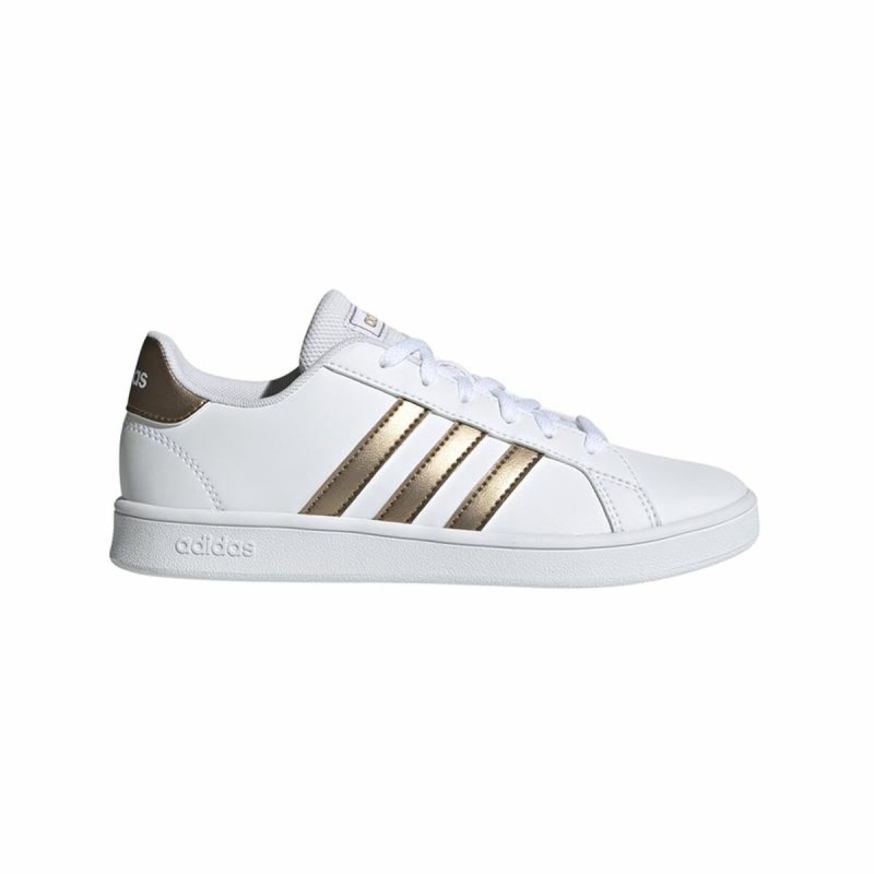 Chaussures de Sport pour Enfants Adidas Grand Court Blanc - Acheter à 32,57 € seulement chez Collector's Boutique