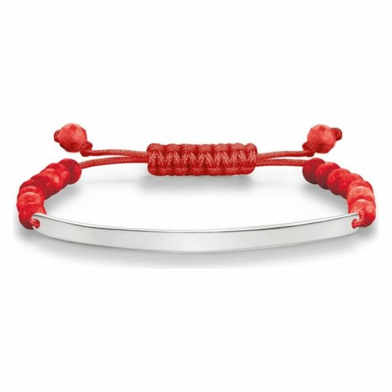 Bracelet Femme Thomas Sabo Rouge Argent Argenté - Acheter à 45,28 € seulement chez Collector's Boutique