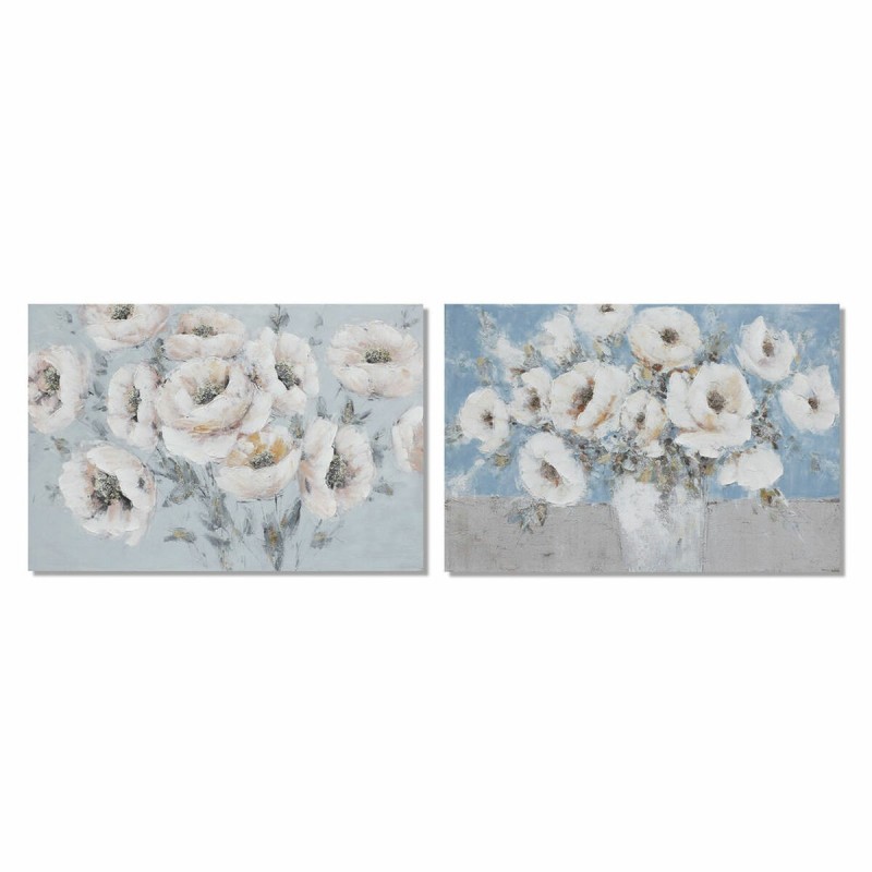 Cadre DKD Home Decor Fleurs (120 x 2,8 x 80 cm) (2 Unités) - Acheter à 78,61 € seulement chez Collector's Boutique