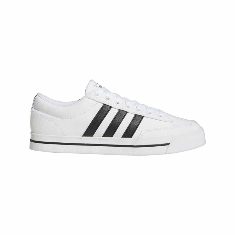 Chaussures casual homme Adidas Retrovulc Canvas Blanc - Acheter à 45,61 € seulement chez Collector's Boutique