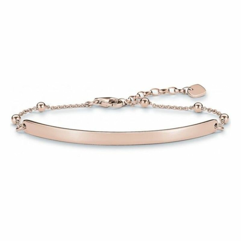 Bracelet Femme Thomas Sabo LBA0044-415-12-L Rose Argent 925 - Acheter à 47,56 € seulement chez Collector's Boutique