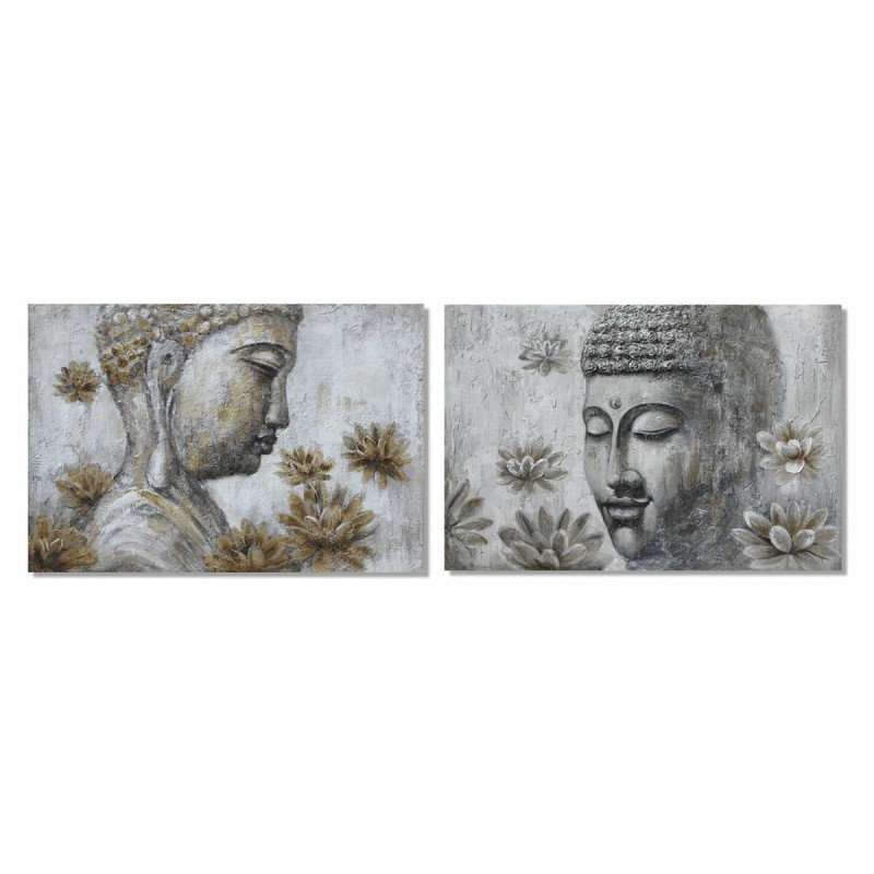 Cadre DKD Home Decor Buda Oriental (120 x 2,8 x 80 cm) (2 Unités) - Acheter à 101,50 € seulement chez Collector's Boutique