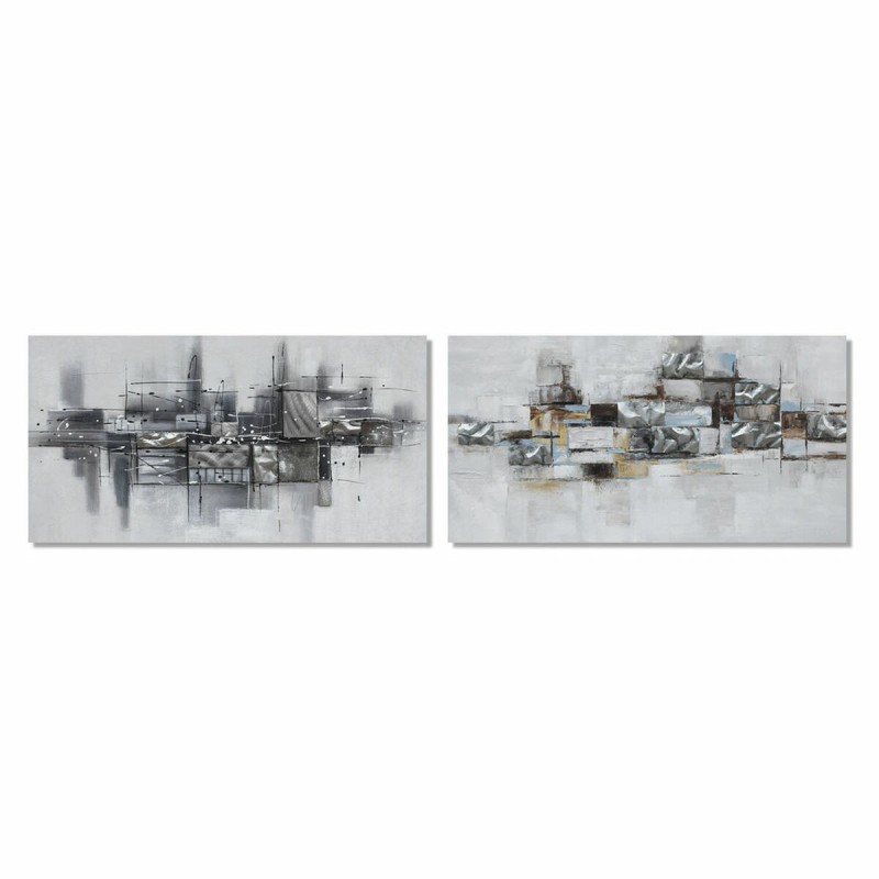 Cadre DKD Home Decor Abstrait Moderne (120 x 2,8 x 60 cm) (2 Unités) - Acheter à 81,22 € seulement chez Collector's Boutique