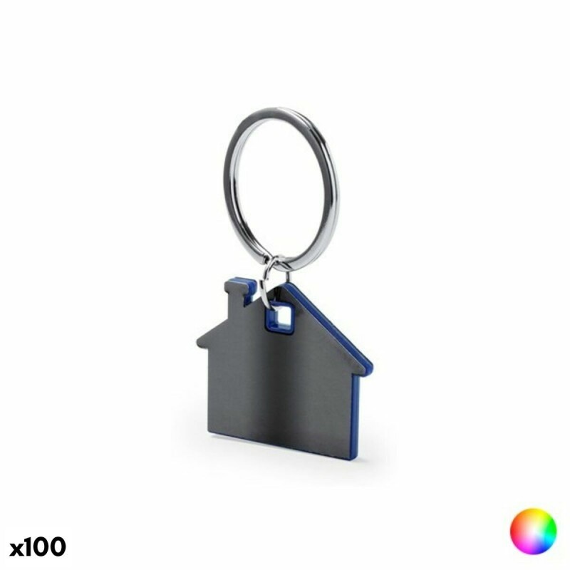 Porte-clés 146061 Acier inoxydable Maison (100 Unités) - Acheter à 49,82 € seulement chez Collector's Boutique