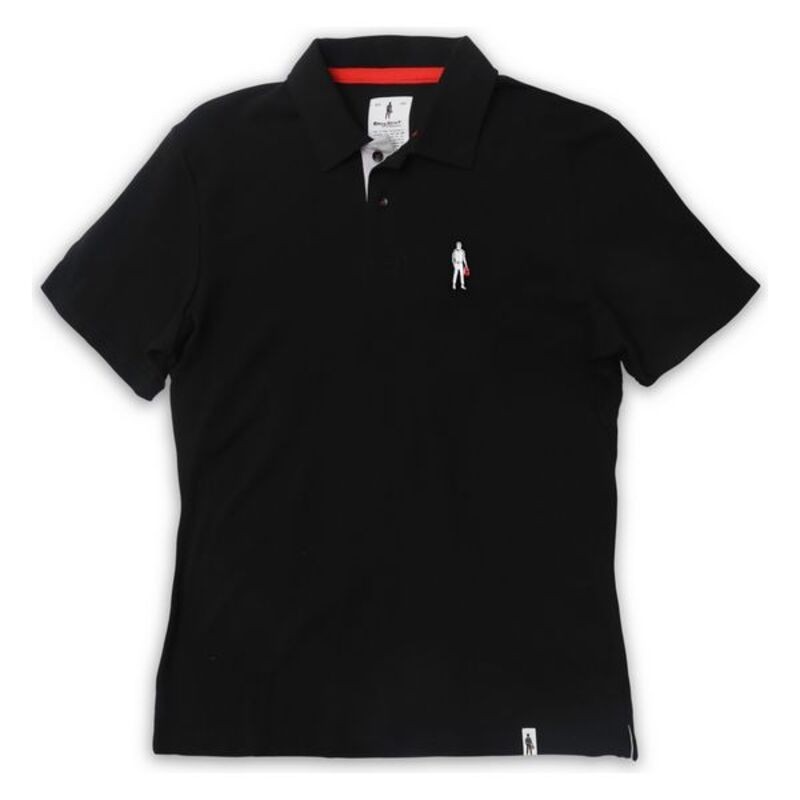 Polo à manches courtes homme OMP Racing Spirit Noir - Acheter à 49,84 € seulement chez Collector's Boutique