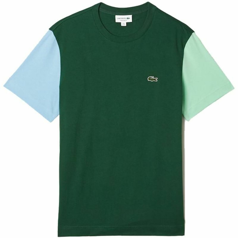 T-shirt à manches courtes homme Lacoste Tee-Shirt Vert - Acheter à 55,01 € seulement chez Collector's Boutique