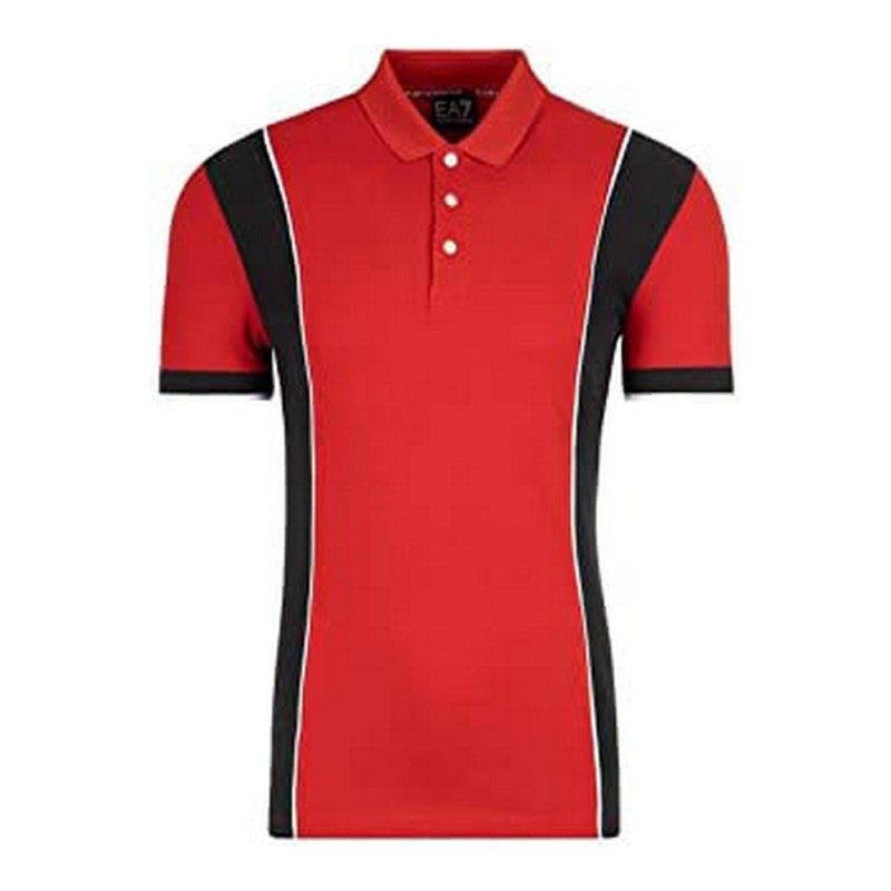 Polo à manches courtes homme Armani Jeans C1450 Rouge - Acheter à 54,54 € seulement chez Collector's Boutique