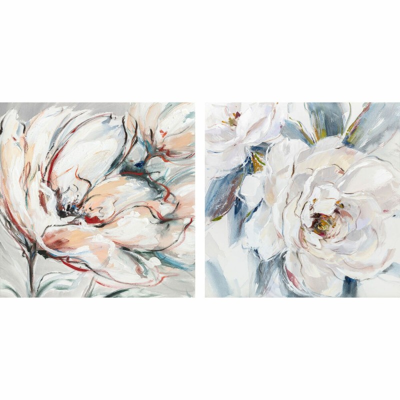 Cadre DKD Home Decor Fleur (90 x 2,5 x 90 cm) (2 Unités) - Acheter à 125,42 € seulement chez Collector's Boutique