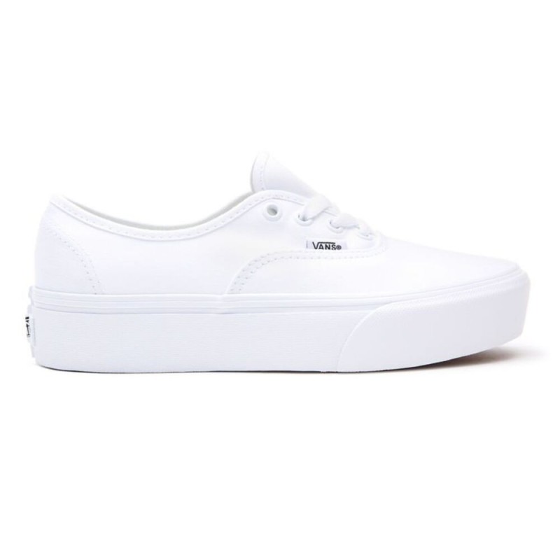 Baskets Casual pour Femme AUTHENTIC PLATFORM Vans VN0A3AV8W001 Blanc - Acheter à 56,28 € seulement chez Collector's Boutique