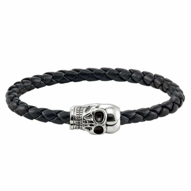 Bracelet Unisexe Thomas Sabo UB0018-823-11 Noir Argent Argenté - Acheter à 95,39 € seulement chez Collector's Boutique