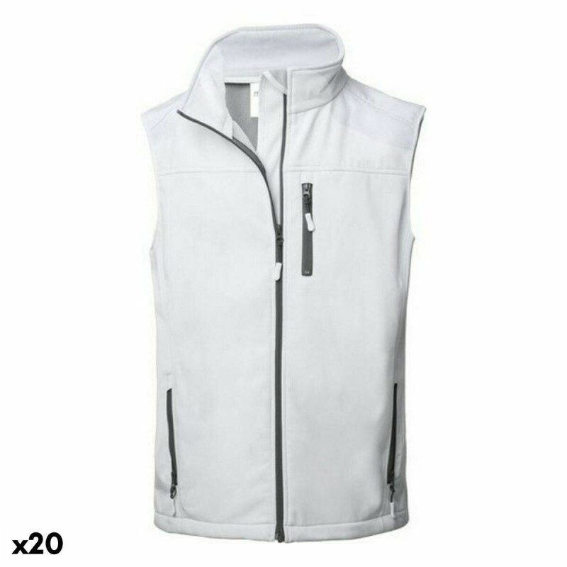 Gilet de Sport Imperméable Unisexe 146464 Blanc (20 Unités) - Acheter à 126,06 € seulement chez Collector's Boutique