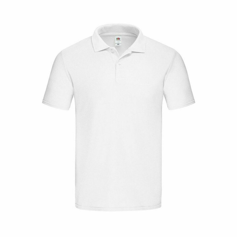 Polo à manches courtes 141323 Blanc 100 % coton Adultes unisexes (36 Unités) - Acheter à 171,62 € seulement chez Collector's Bou