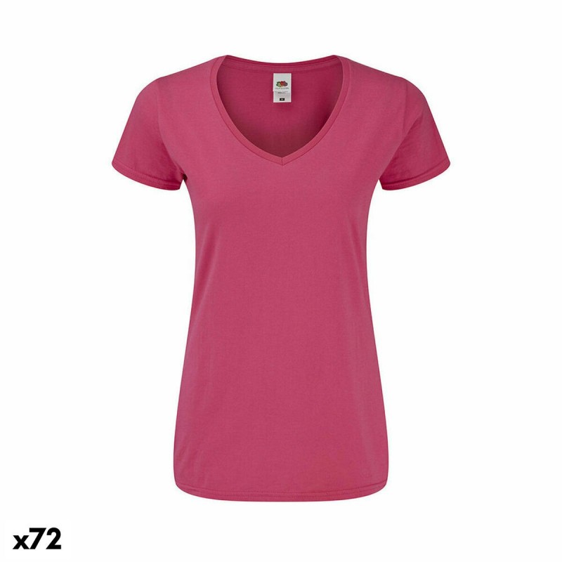 T-shirt à manches courtes femme 141327 100 % coton (72 Unités) - Acheter à 253,16 € seulement chez Collector's Boutique