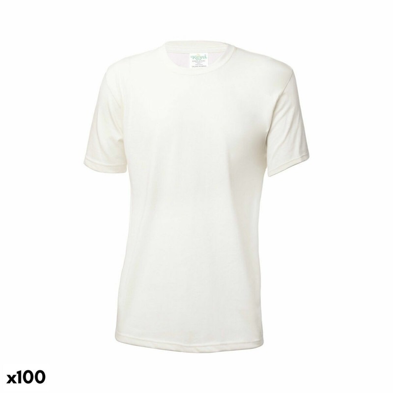 T-shirt à manches courtes femme 141298 Femme Naturel (100 Unités) - Acheter à 269,38 € seulement chez Collector's Boutique