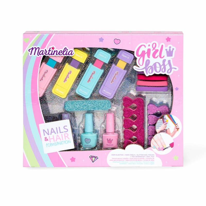 Kit de maquillage pour enfant Martinelia Girl Boss Nail & Hair 16 Pièces - Acheter à 16,37 € seulement chez Collector's Boutique