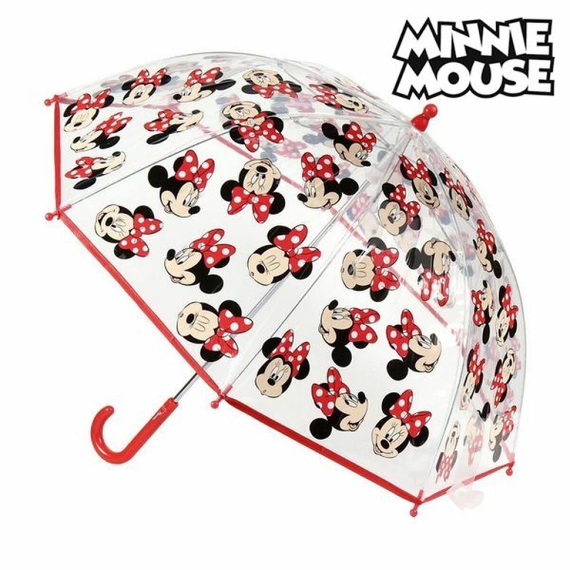 Parapluie Bulle Minnie Mouse Transparent (ø 45 cm) - Acheter à 9,35 € seulement chez Collector's Boutique