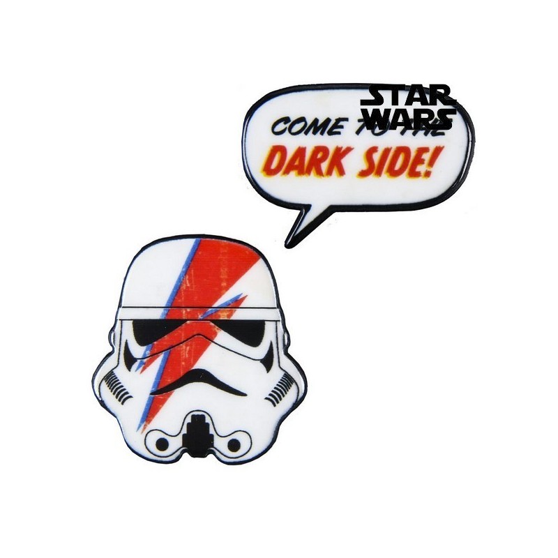 Broche Star Wars 2600000543 Rouge (9.5 x 14.5 x cm) - Acheter à 4,07 € seulement chez Collector's Boutique