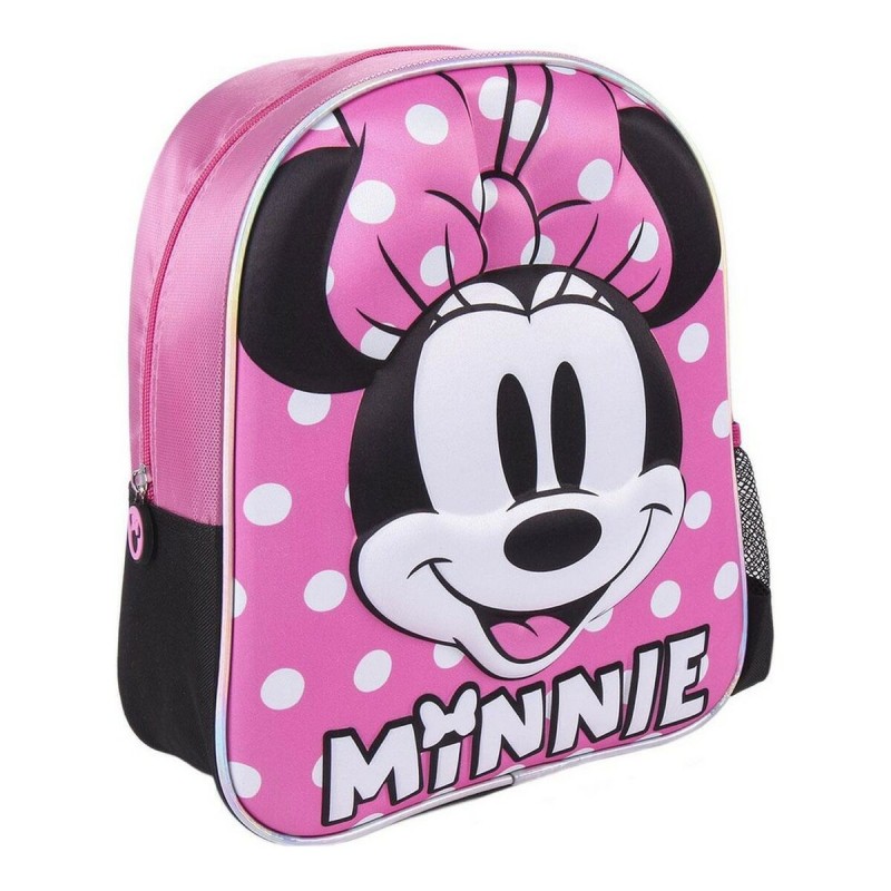 Cartable 3D Minnie Mouse Rose (25 x 31 x 10 cm) - Acheter à 12,22 € seulement chez Collector's Boutique