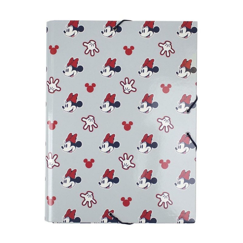 Dossier Minnie Mouse A4 Gris (24 x 34 x 4 cm) - Acheter à 6,92 € seulement chez Collector's Boutique