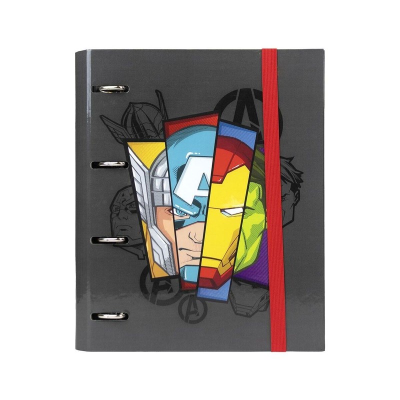 Reliure à anneaux The Avengers A4 Noir (26 x 32 x 4 cm) - Acheter à 8,70 € seulement chez Collector's Boutique