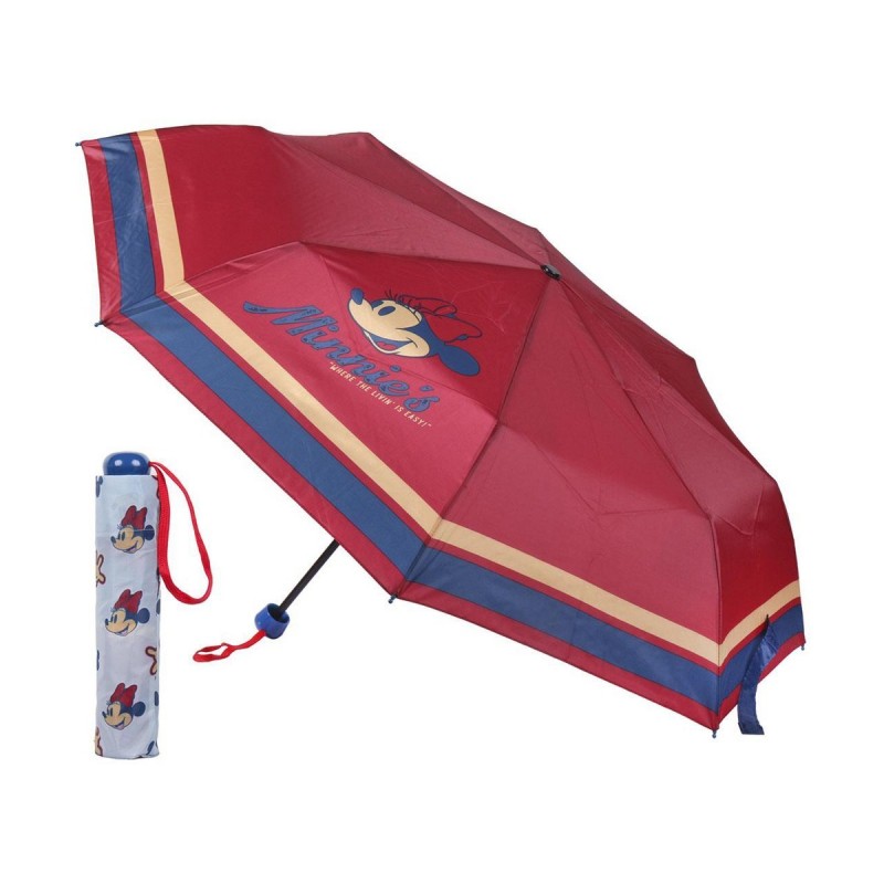 Parapluie pliable Minnie Mouse Rouge (Ø 97 cm) - Acheter à 10,57 € seulement chez Collector's Boutique