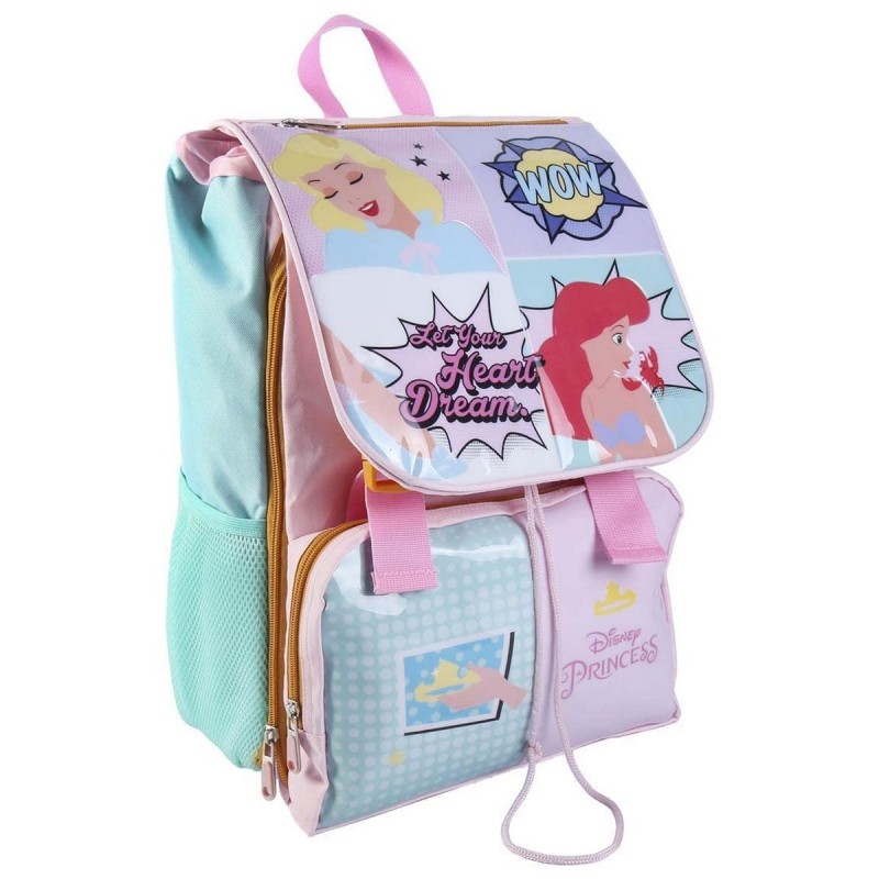 Cartable Princesses Disney Rose (28,5 x 15 x 41 cm) - Acheter à 34,80 € seulement chez Collector's Boutique