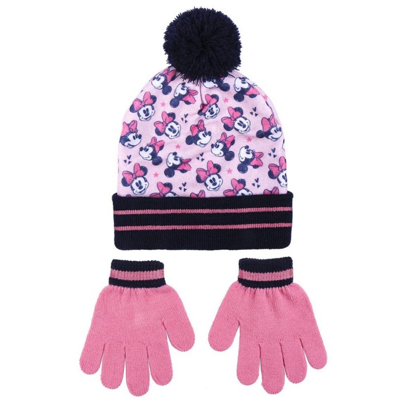 Bonnet et gants Minnie Mouse Rose (Taille unique) - Acheter à 10,60 € seulement chez Collector's Boutique