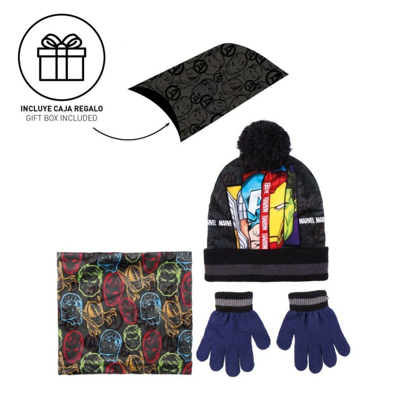 Bonnet, Gants et Echarpe The Avengers Gris (Taille unique) - Acheter à 13,49 € seulement chez Collector's Boutique