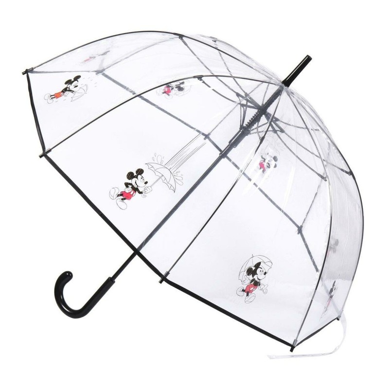 Parapluie Mickey Mouse Transparent Noir - Acheter à 10,57 € seulement chez Collector's Boutique