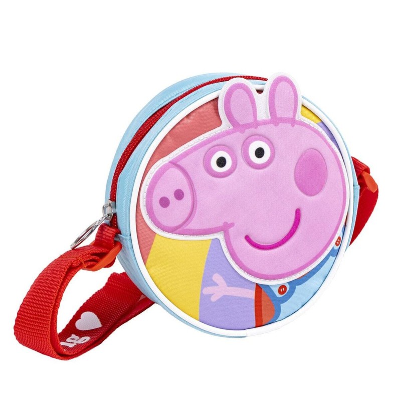 Sac Peppa Pig Bleu (16 x 16 x 4,5 cm) - Acheter à 10,60 € seulement chez Collector's Boutique