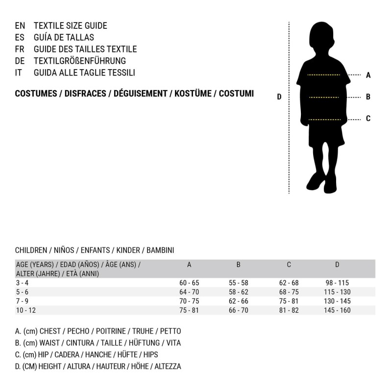 Déguisement pour Enfants 5254 Diablesse - Acheter à 13,82 € seulement chez Collector's Boutique