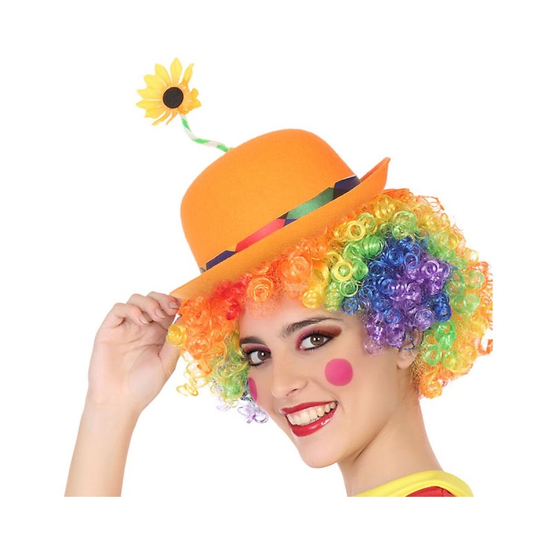 Chapeau de clown Orange - Acheter à 5,45 € seulement chez Collector's Boutique