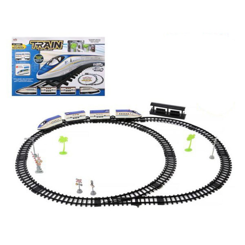 Train avec circuit 62827 Bleu - Acheter à 29,05 € seulement chez Collector's Boutique